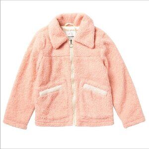 Urban Republic Soft Pink Fleece Full Zip Jacket L